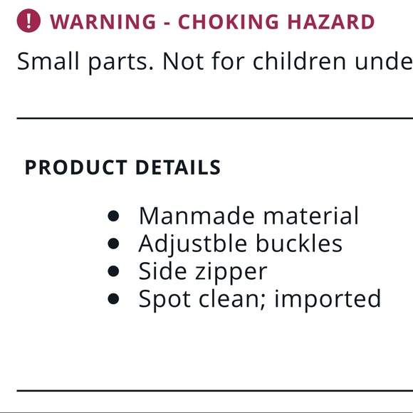 Crazy 8 Black Toddler Moto Boots - Picture 3 of 8